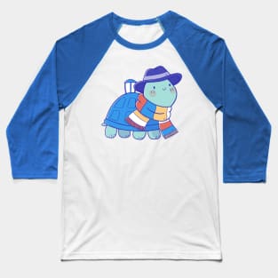 Time Travel Turtle Baseball T-Shirt